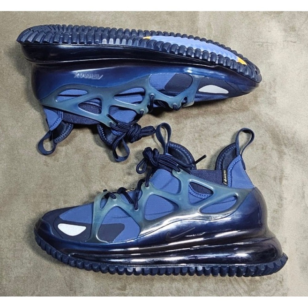 Nike Air Max 720 Horizon Gore-Tex Blue Void Orange BQ5808-400 Mens 8